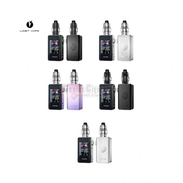 Lost Vape – Centaurus BT200 200W 2×18650 5ml Black Carbon